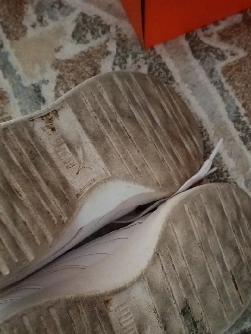 Puma Kids White Sneakers - Picture 5 of 5